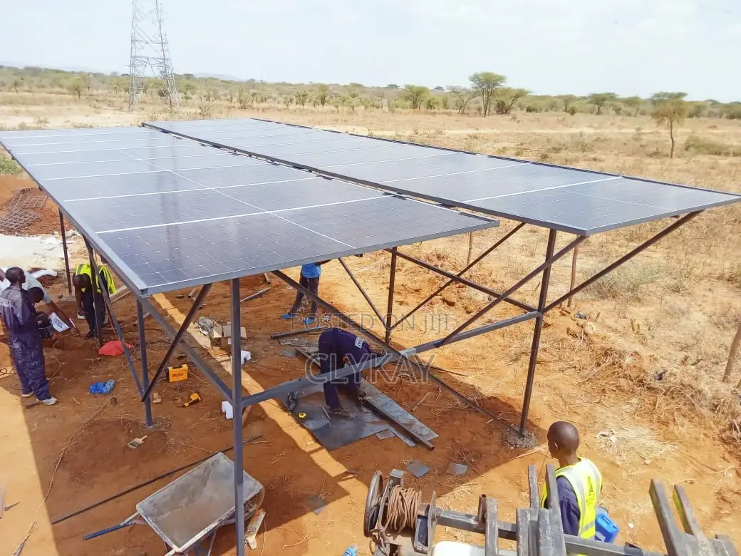 Solar-Powered Borehole Submersible Pumps-Plus Installation