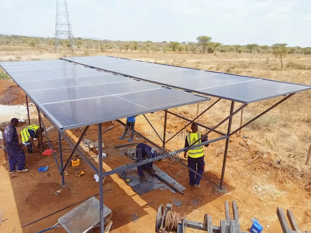 Solar-Powered Borehole Submersible Pumps-Plus Installation