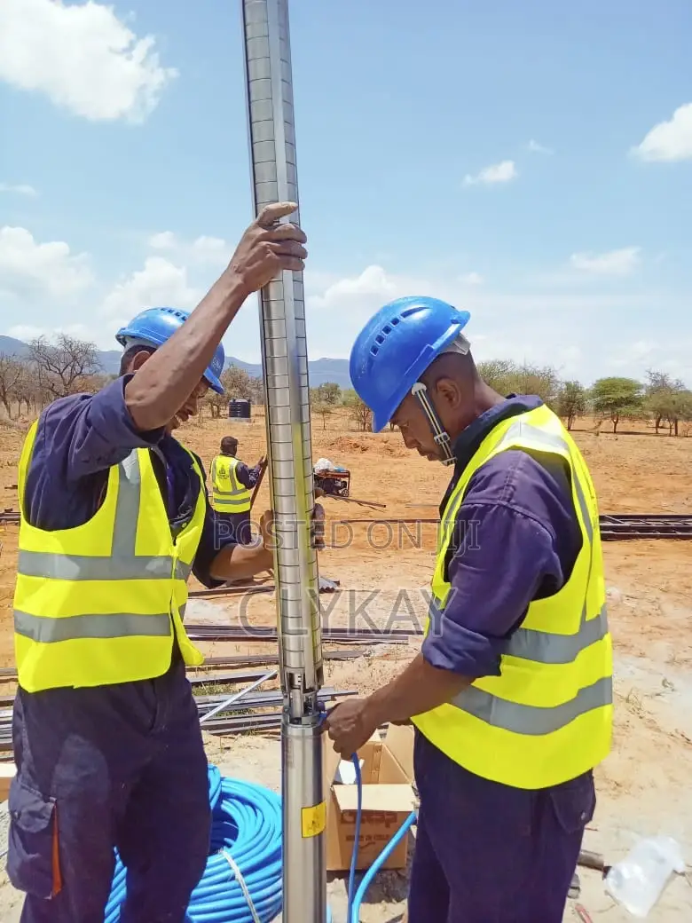 Solar-Powered Borehole Submersible Pumps-Plus Installation
