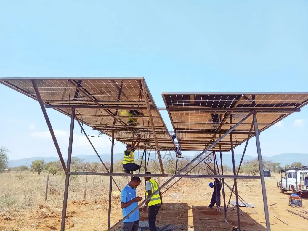 Solar-Powered Borehole Submersible Pumps-Plus Installation