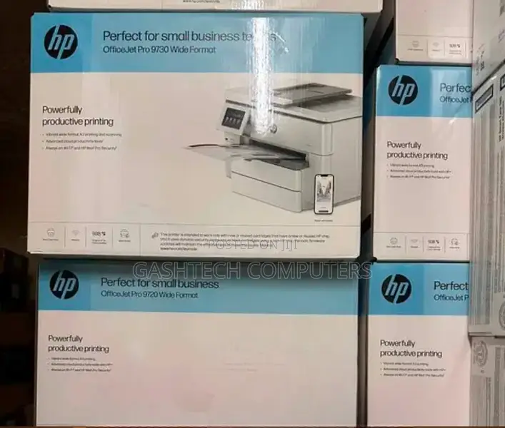 Hp Officejet Pro 9730 Wf Aio Printer ( Print Copy Scan )