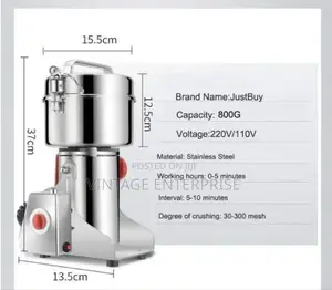 *Electric Cereal Grain/ Herb Grinder Flour Miller*