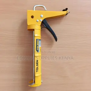 Tolsen Caulking Gun 9" Stainless Steel Silicone Gun