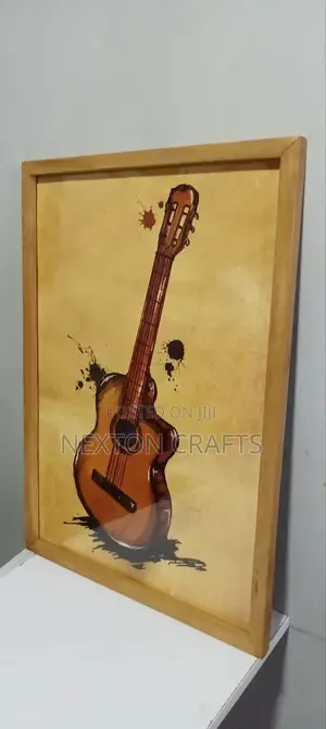Wooden A2 Photo Frame With Artwork