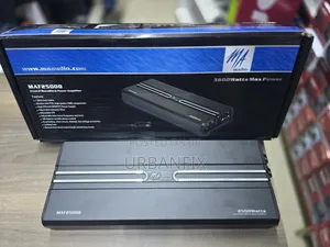 3600watts MA Audio 2500watt RMS Power With Bass Control Knob
