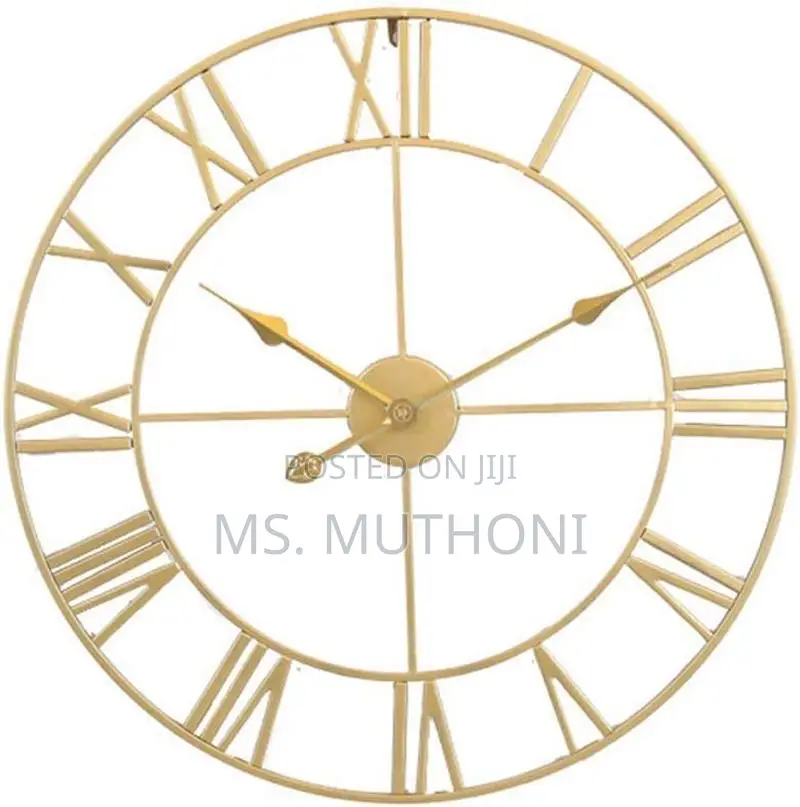 60cm Antique Roman Numerals Wall Clock*