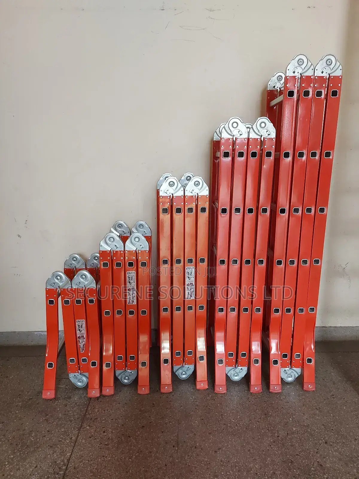 Fibreglass,Aluminium and Iron Multipurpose Ladders