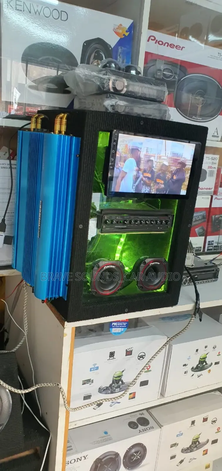 Home Car Audio System Setup