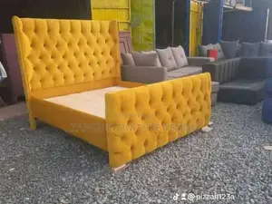 Yellow King Size Beds