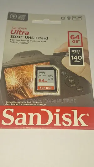 64gb Sandisk Ultra Memory Card