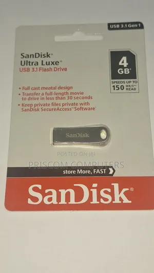 4GB Sandisk Ultra Luxe 3.1 Flash Drive Disk