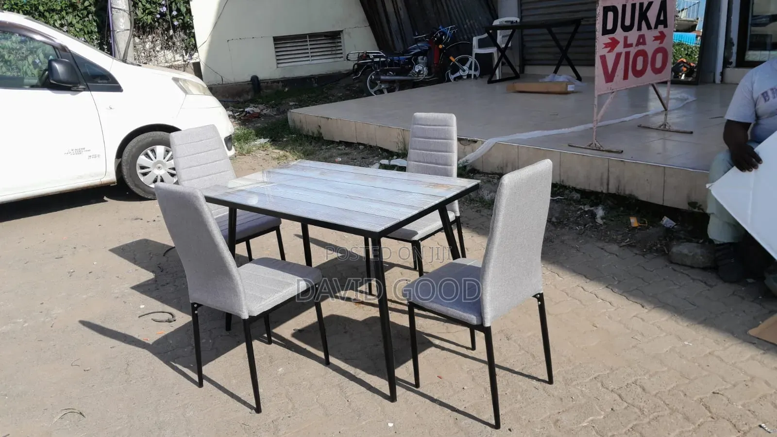 Grey 4seater Dining
