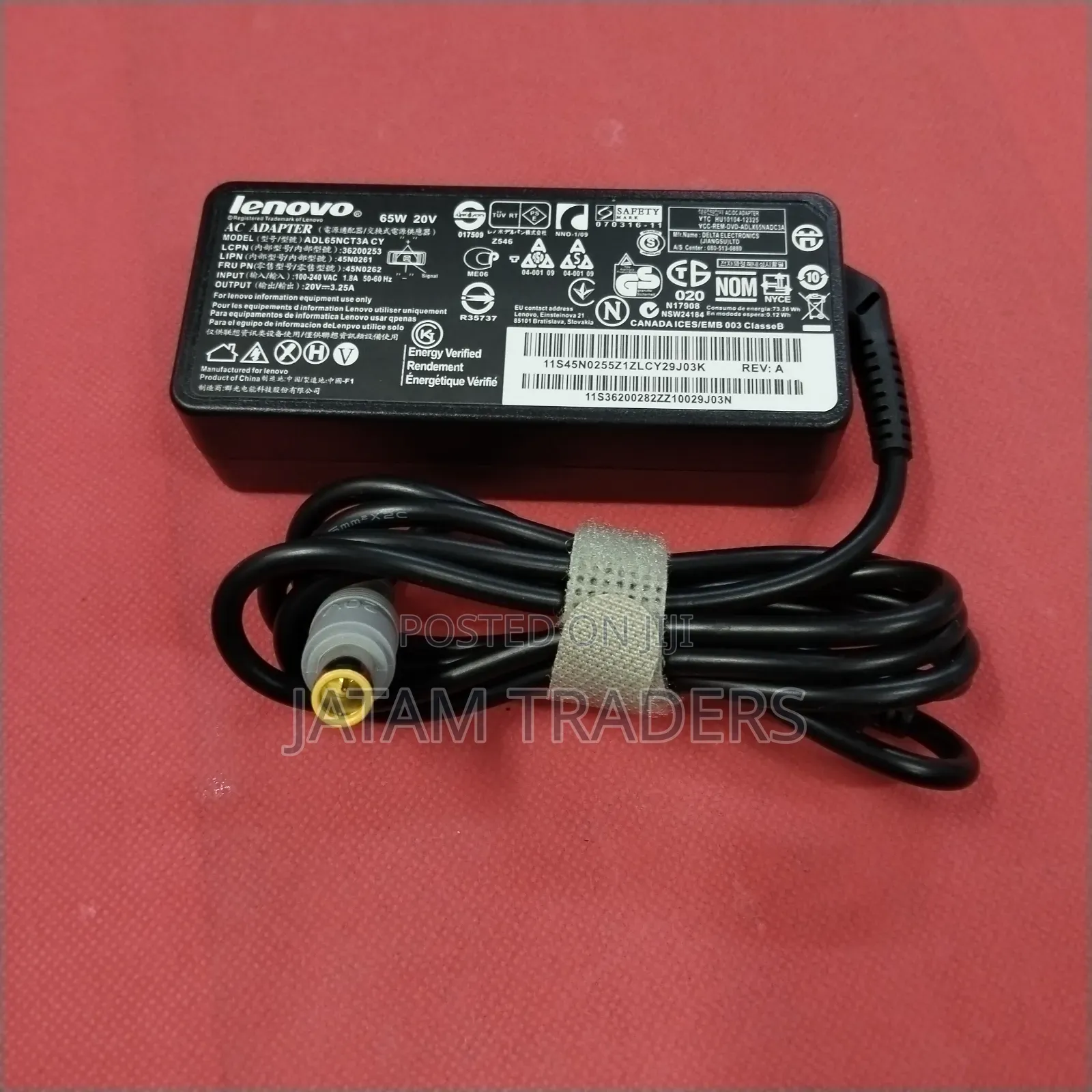 Lenovo Yellow Pin Adapter
