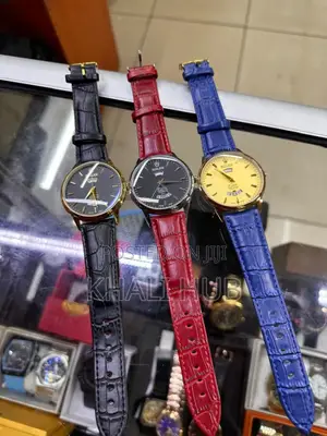 Rolex Watch Blue Leather Rolex Watch