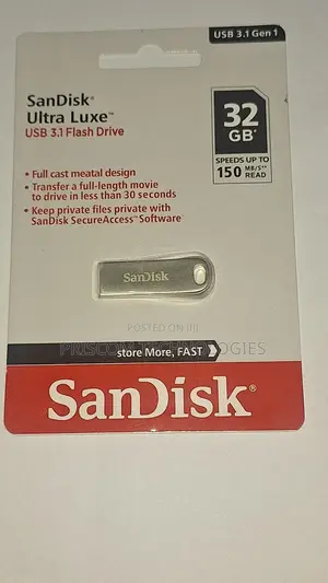32GB Sandisk Ultra Luxe 3.1 Flash Drive Disk