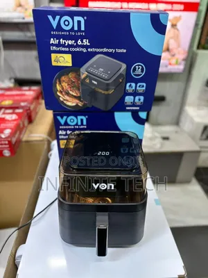 VON VAF072DCK Digital Air Fryer - 6.5L