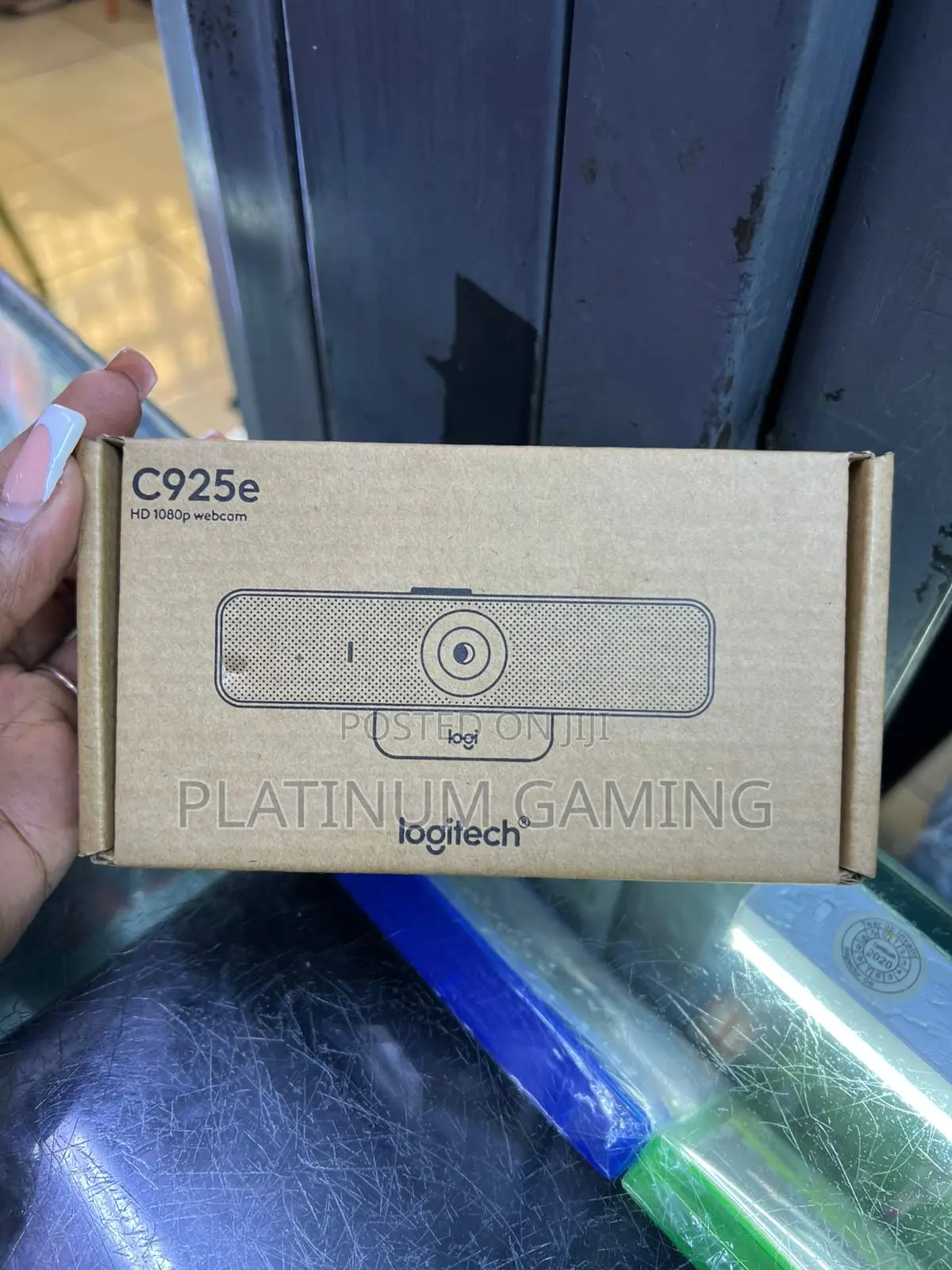 Logitech C925-E Webcam, HD 1080p/30fps Video Calling