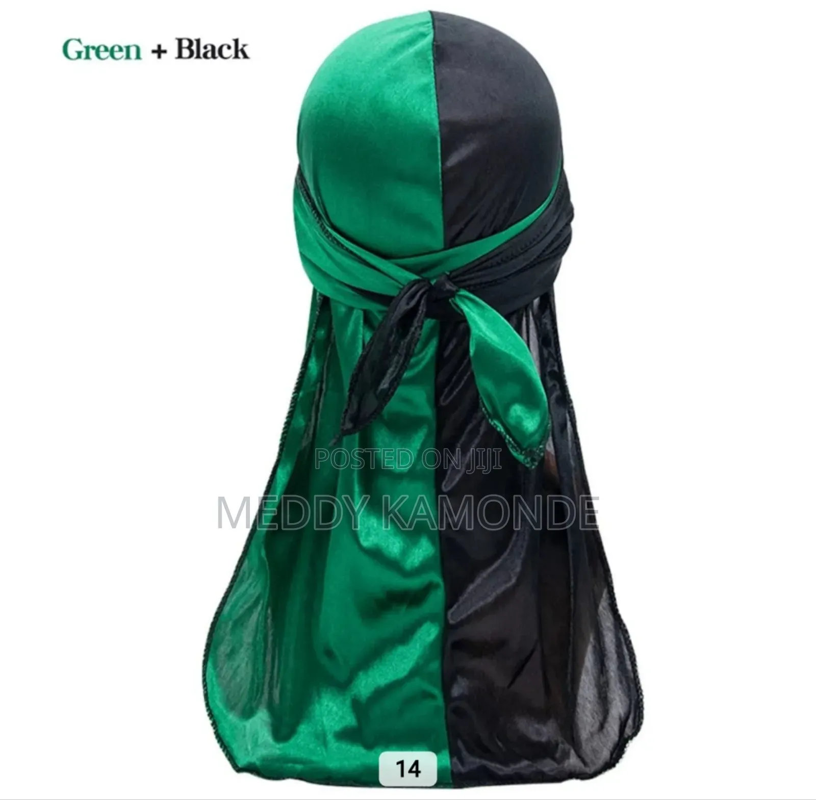 Purple/Yellow/Green Durags
