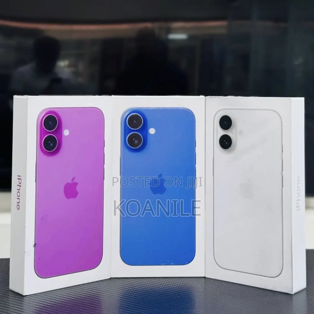New Apple iPhone 16 256 GB Blue