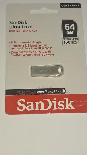 64GB Sandisk Ultra Luxe 3.1 Flash Drive Disk