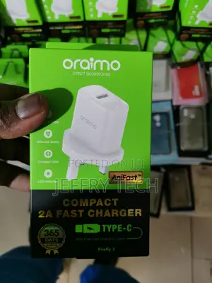 Oraimo Firefly 3 10W Wall Type C Charger Kit