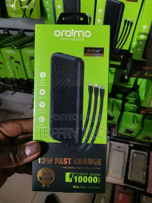 Oraimo OPB-P5101 POWERBANK 10000mah Slice Link