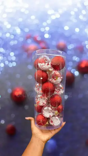 Decorative Colorful 24pcs Christmas Balls for Xmas Trees