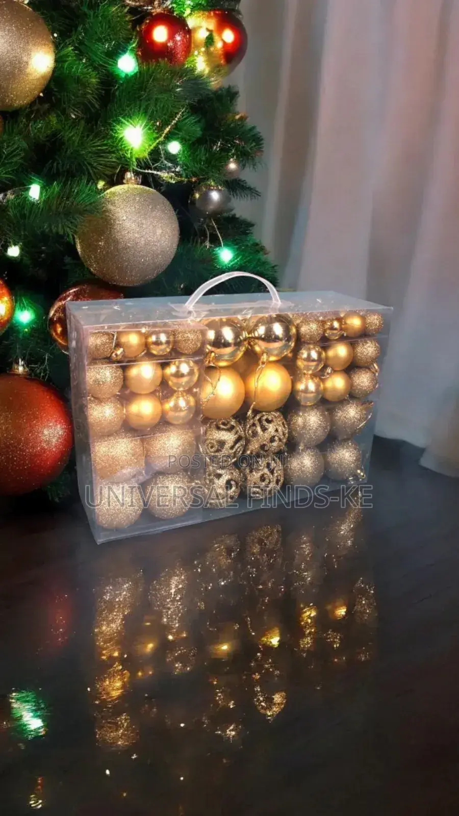 Christmas Balls Tree Ornaments Decorations 100pcs