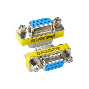 DB9 9 Pin Female to Female Adapter Converter
