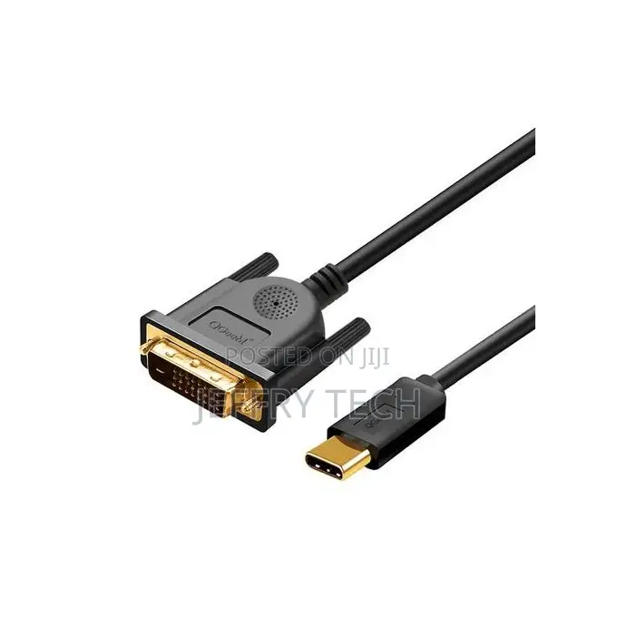QG-UA18 USB-C/Type-c to DVI Cable, Length: 1.2m