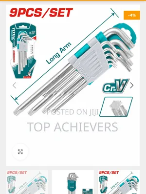 Total THT106392 9pcs Torx Key Set