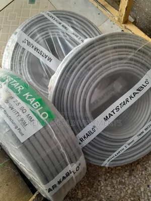 90-Meter Twin With Earth 2.5mm2 Cable, 3 Cores; Mtc027