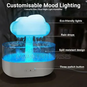 7 Colour Rain Sound Humidifier