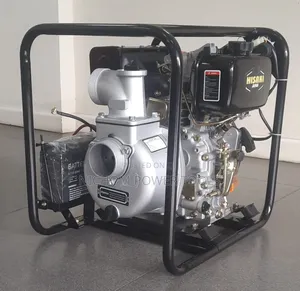 Top Hisaki Diesel Water Pump 3" 10HP Engine WITH BATTERY