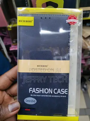 Universal Richboss Flip Cover for Tecno Cammon 20 4g -Blue