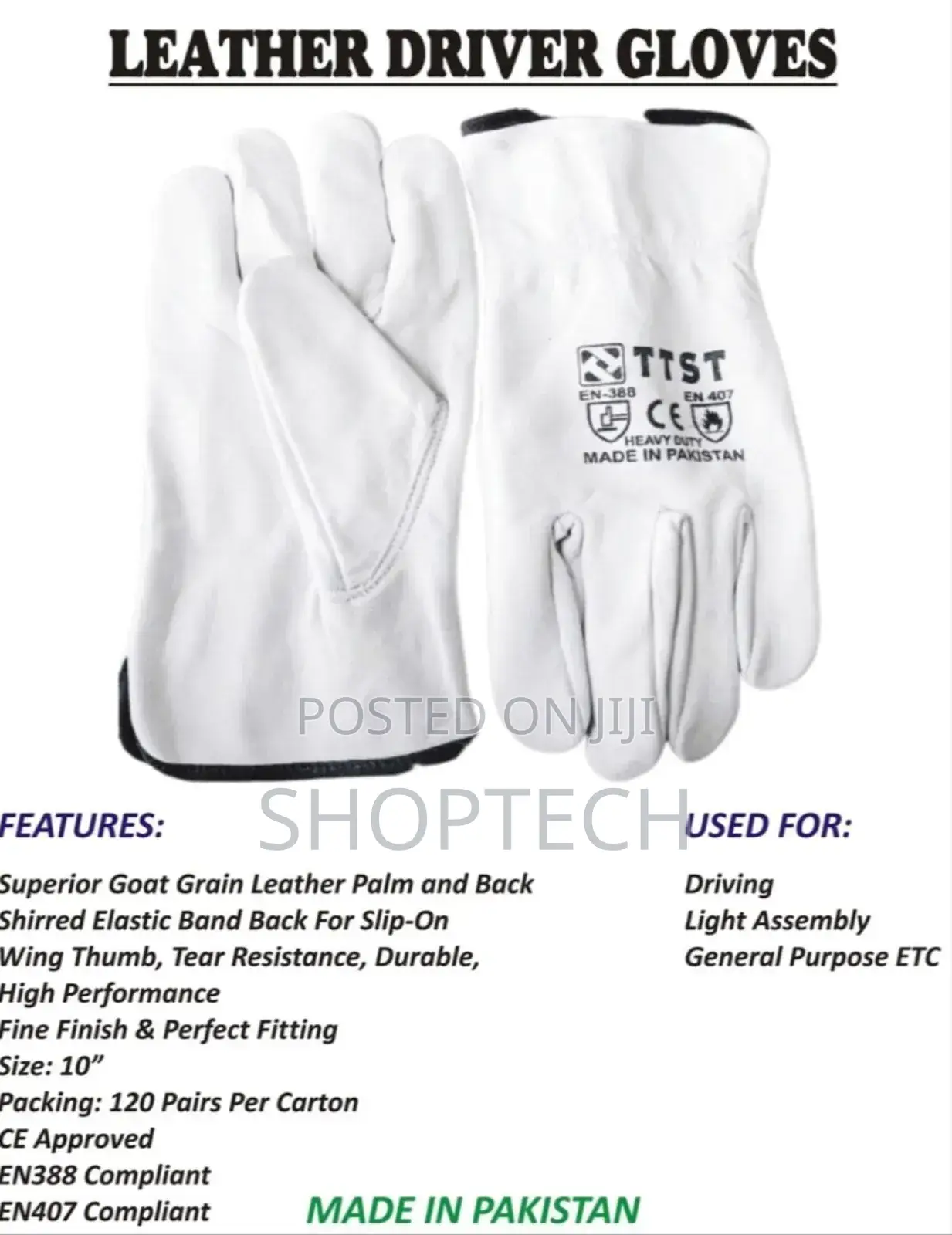 Driver Gloves Now Available