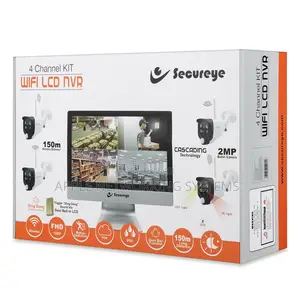 Secureye 4ch LCD NVR Kit With Door Bell