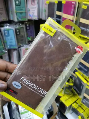 Universal Richboss Flip Cover for Oppo A16k -Brown