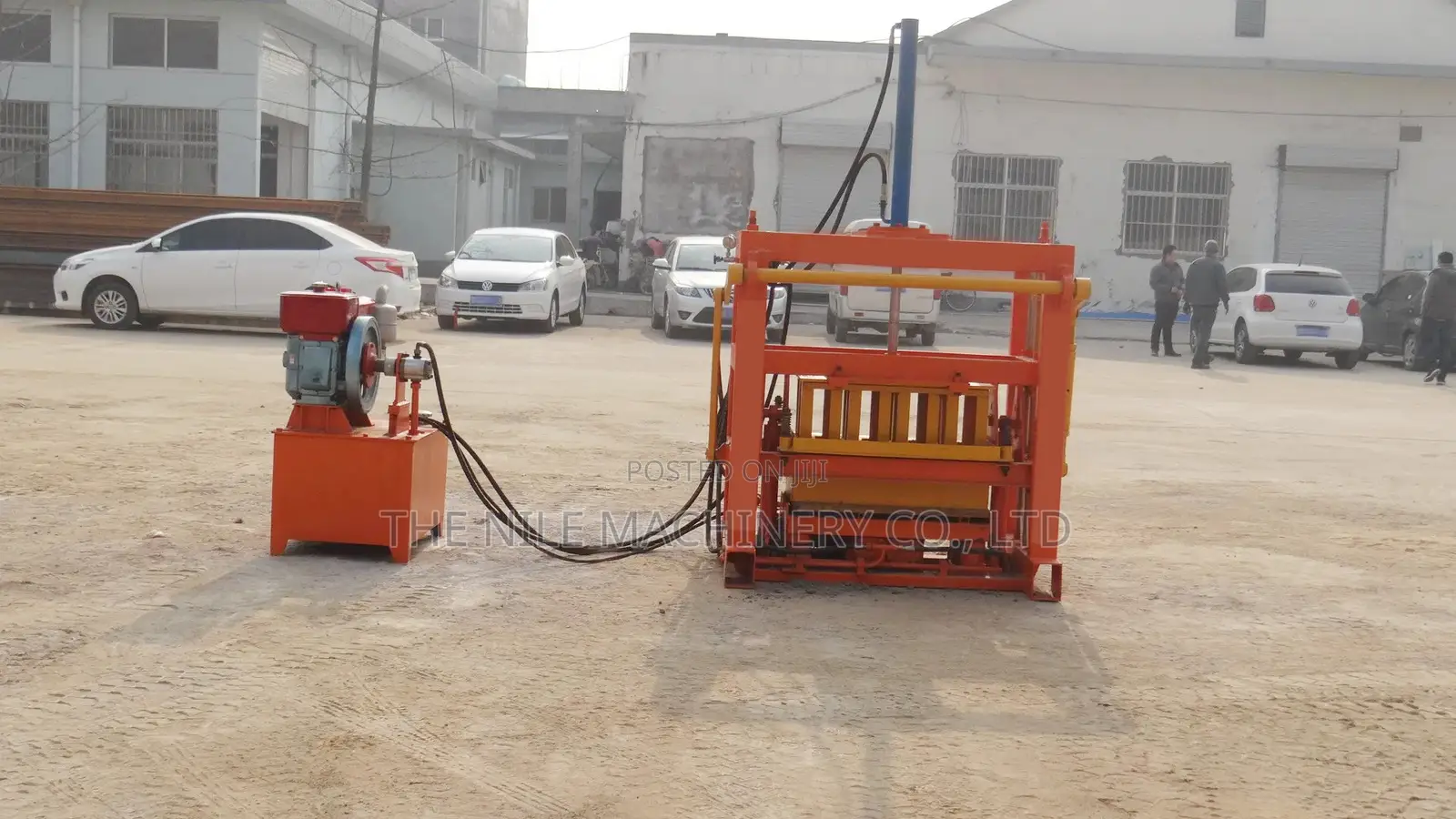 Diesel Hydraulic Soil Interlocking Brick Machine