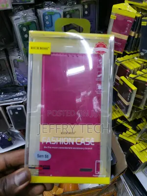 Universal Rich Boss Flip Cover for Samsung S8 -Pink