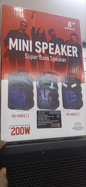 YS_V801 Mini Super Bass Speaker 200W