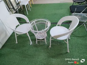 Leisure Outdoors Dining Table With Two Dining Chairs