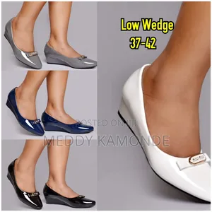 Ladies Low Wedge Shoes