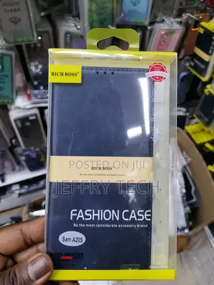 Universal Richboss Samsung A20S Flip Case -Blue