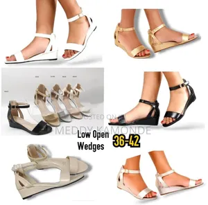 Stylish White Open Shoes