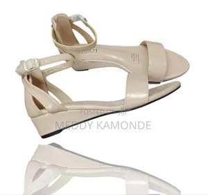Stylish White Open Shoes