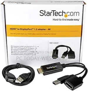 Startech.Com HDMI to Displayport Video Adapter W/ USB