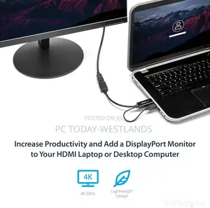 Startech.Com HDMI to Displayport Video Adapter W/ USB