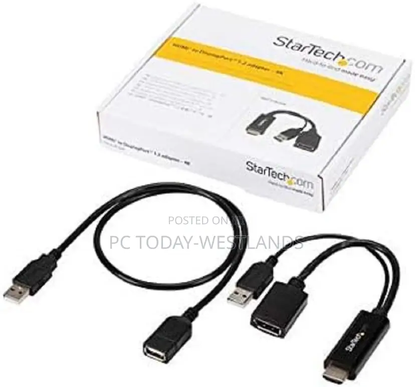 Startech.Com HDMI to Displayport Video Adapter W/ USB