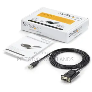 Startech.Com 6ft (1.8m) 1-Port USB to Serial RS232 Adapter,